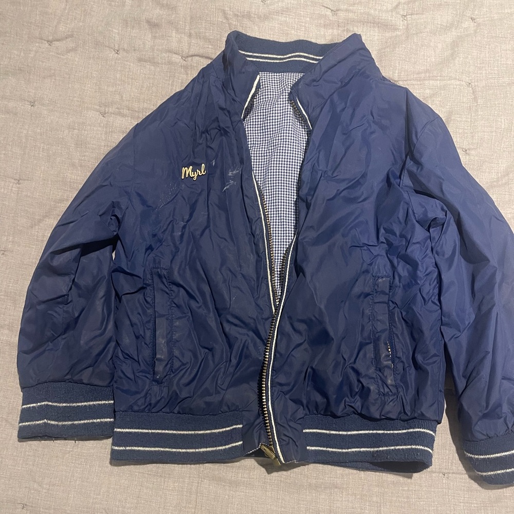 Mayoral boys bomber jacket ! Reversible. Size 5